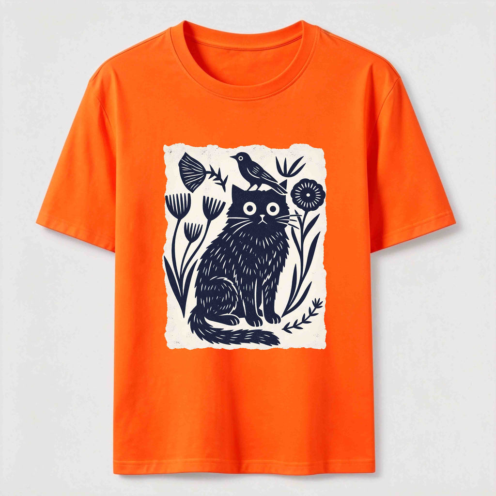 PetTaxClub Garden Black Cat Classic T-Shirt