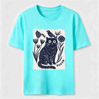 PetTaxClub Garden Black Cat Classic T-Shirt