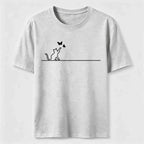 PetTaxClub Butterfly Chase Cat Classic T-Shirt