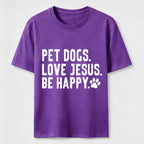 PetTaxClub Pet Dogs Love Jesus Classic T-Shirt