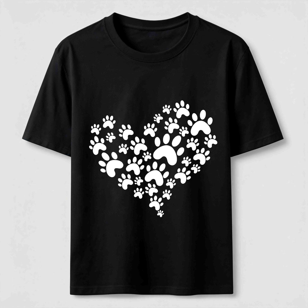 PetTaxClub Paw Print Heart Classic T-Shirt