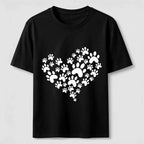 PetTaxClub Paw Print Heart Classic T-Shirt