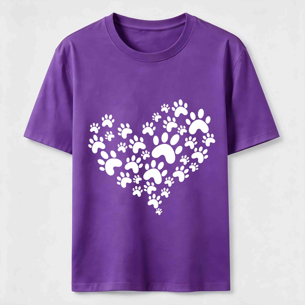 PetTaxClub Paw Print Heart Classic T-Shirt