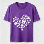 PetTaxClub Paw Print Heart Classic T-Shirt