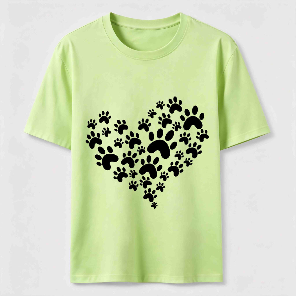 PetTaxClub Paw Print Heart Classic T-Shirt