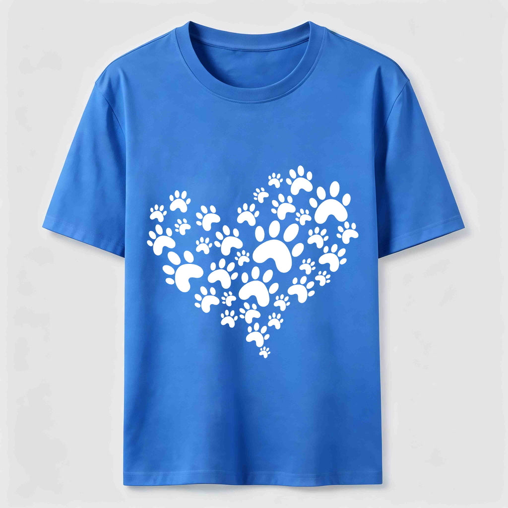 PetTaxClub Paw Print Heart Classic T-Shirt