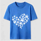PetTaxClub Paw Print Heart Classic T-Shirt