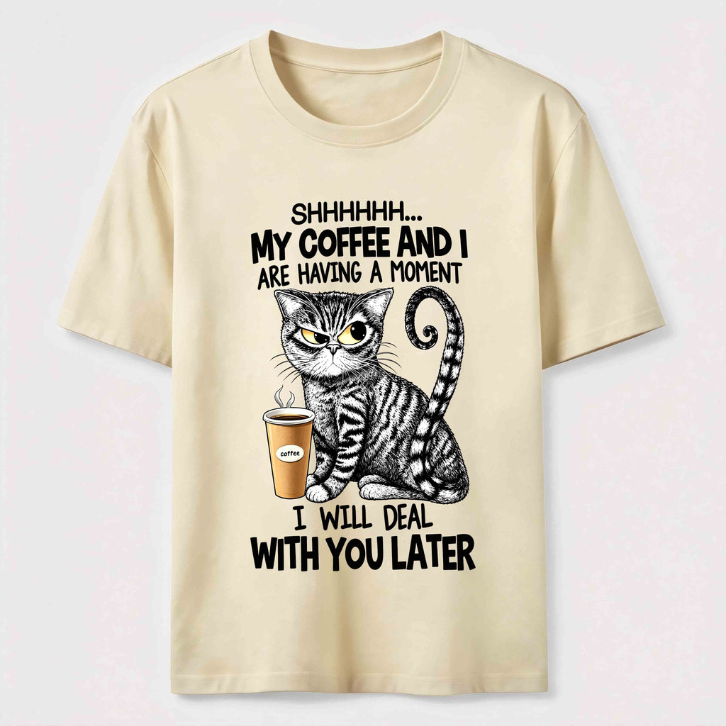 PetTaxClub Coffee Moment Cat Classic T-Shirt