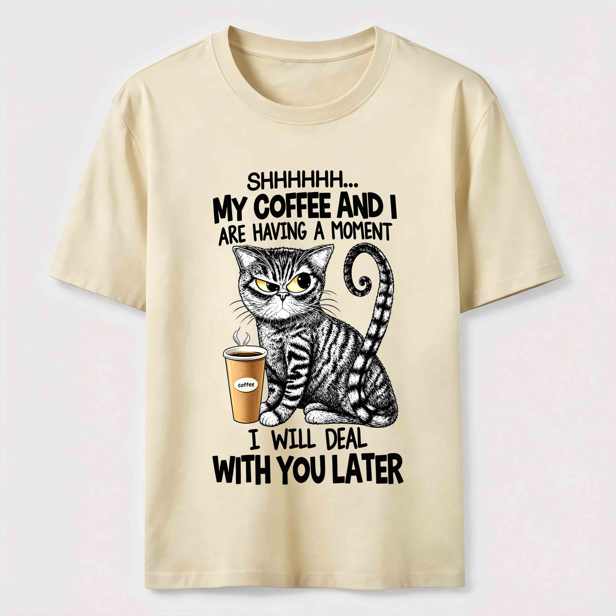 PetTaxClub Coffee Moment Cat Classic T-Shirt