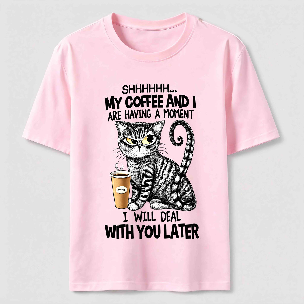 PetTaxClub Coffee Moment Cat Classic T-Shirt