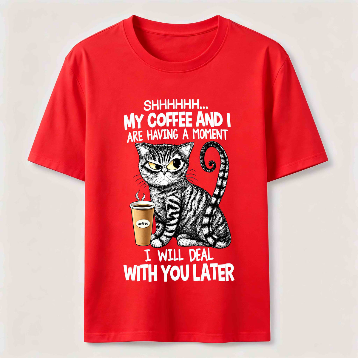 PetTaxClub Coffee Moment Cat Classic T-Shirt