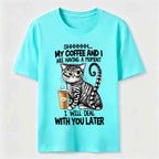 PetTaxClub Coffee Moment Cat Classic T-Shirt