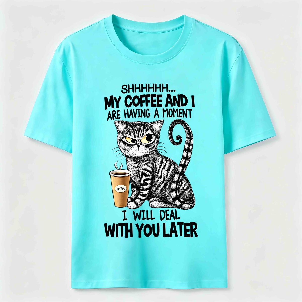PetTaxClub Coffee Moment Cat Classic T-Shirt