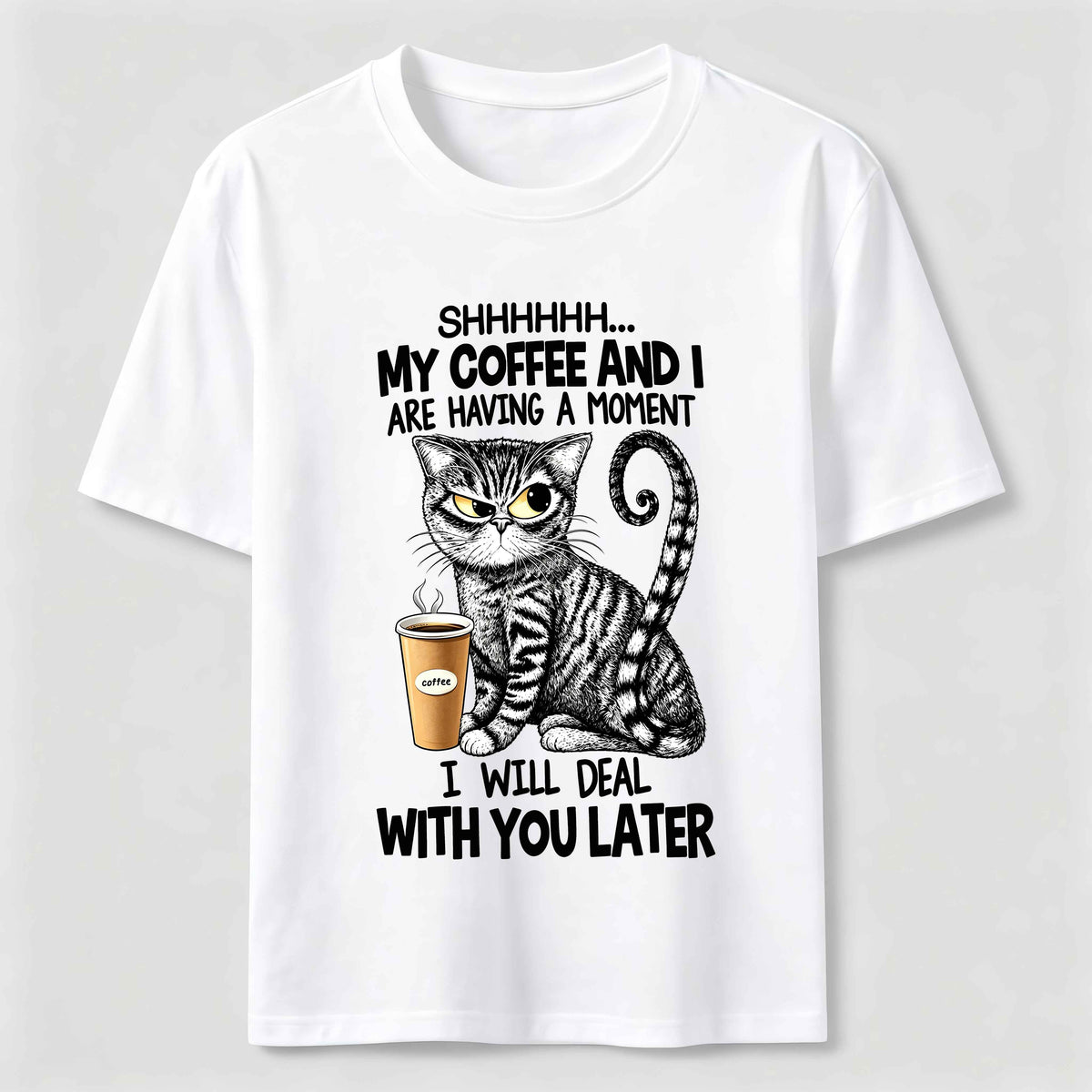 PetTaxClub Coffee Moment Cat Classic T-Shirt