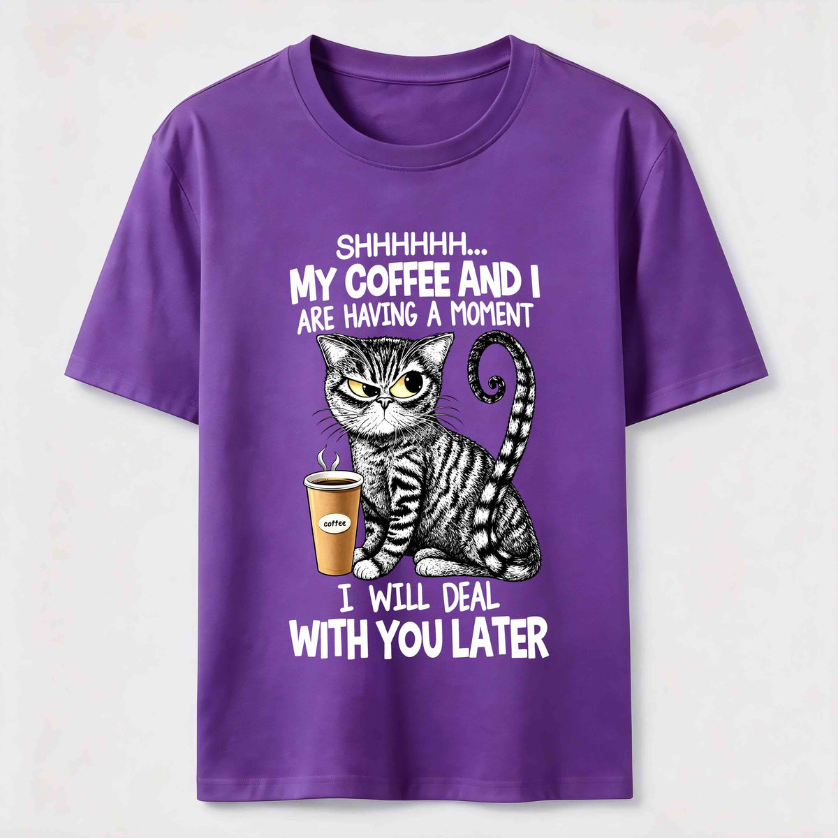 PetTaxClub Coffee Moment Cat Classic T-Shirt