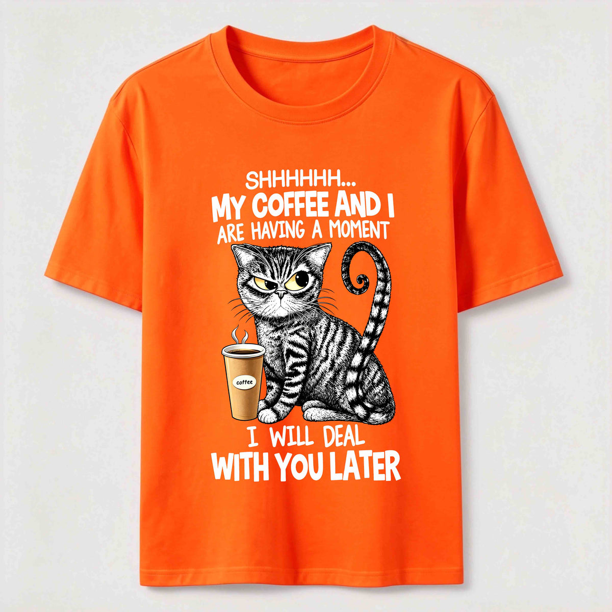 PetTaxClub Coffee Moment Cat Classic T-Shirt