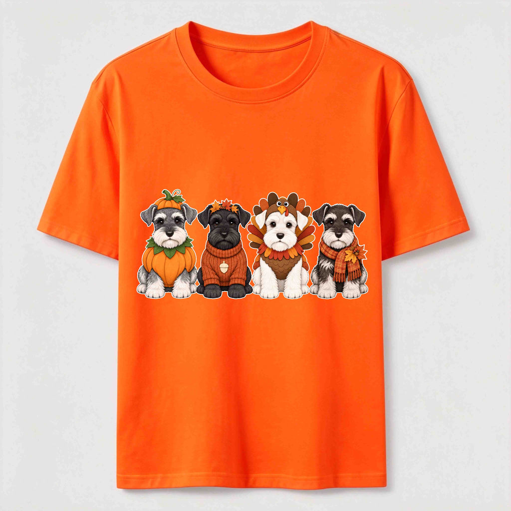 PetTaxClub Fall Schnauzer Crew Classic T-Shirt