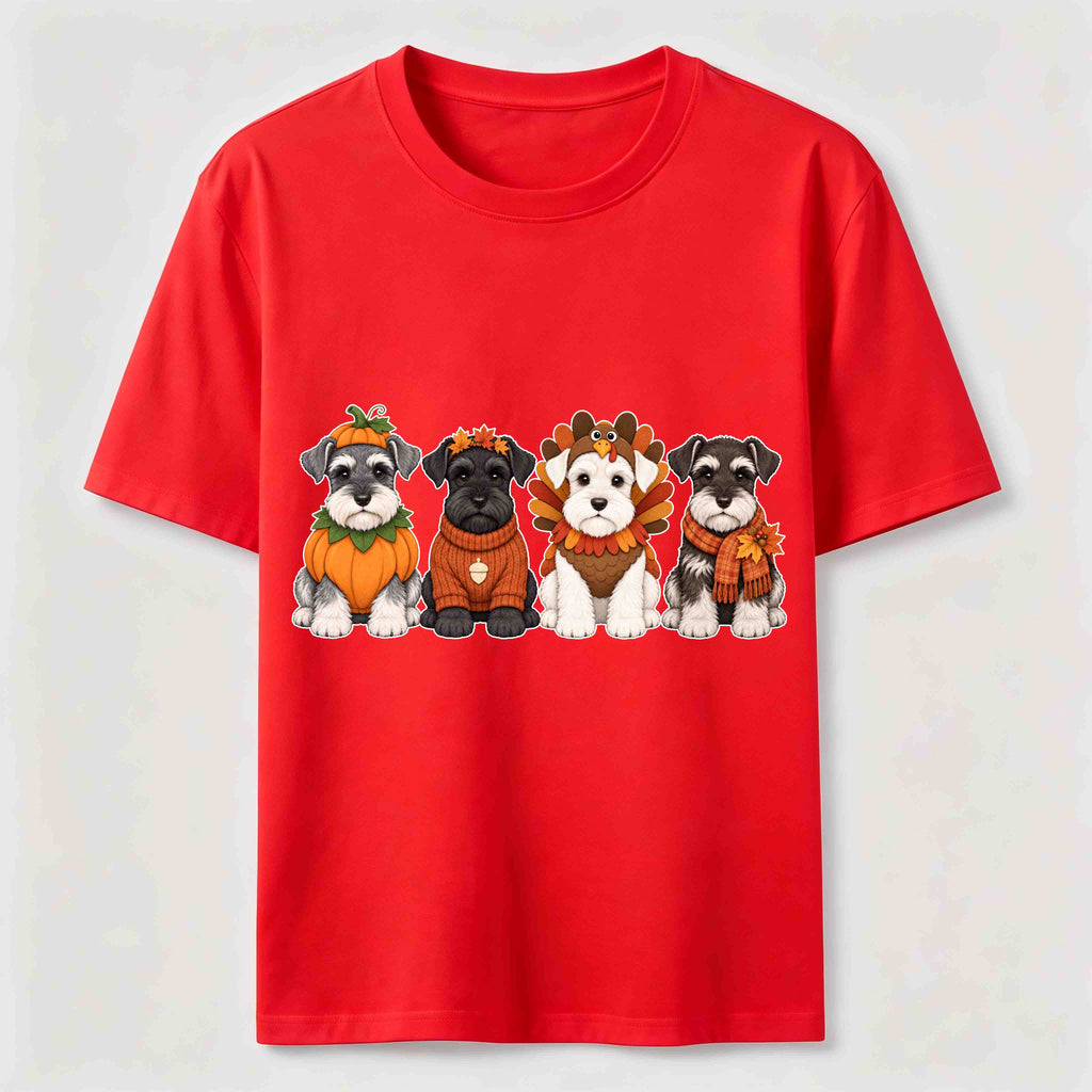 PetTaxClub Fall Schnauzer Crew Classic T-Shirt