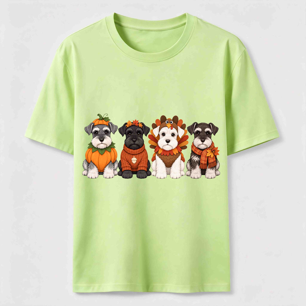 PetTaxClub Fall Schnauzer Crew Classic T-Shirt
