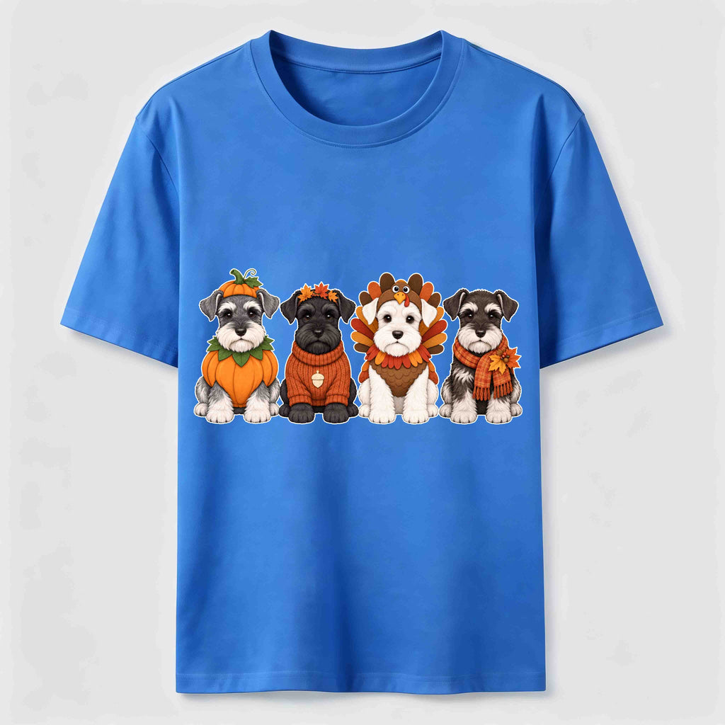PetTaxClub Fall Schnauzer Crew Classic T-Shirt