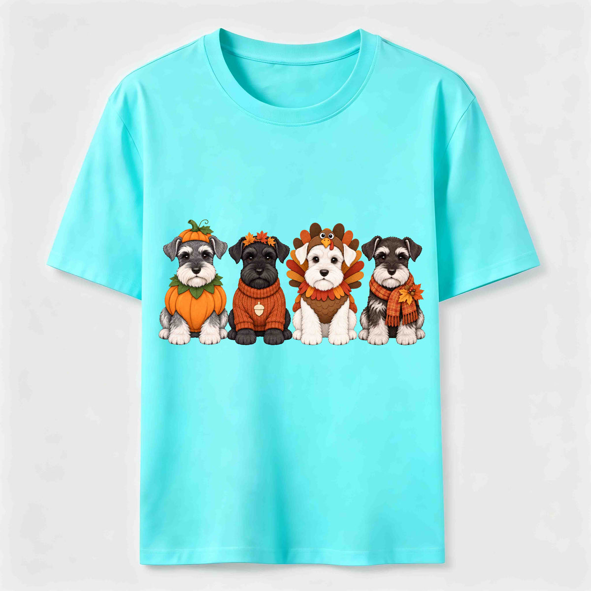 PetTaxClub Fall Schnauzer Crew Classic T-Shirt