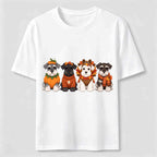 PetTaxClub Fall Schnauzer Crew Classic T-Shirt