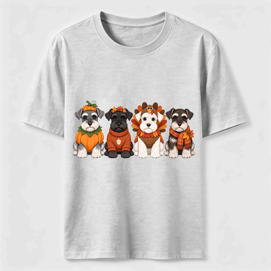 PetTaxClub Fall Schnauzer Crew Classic T-Shirt