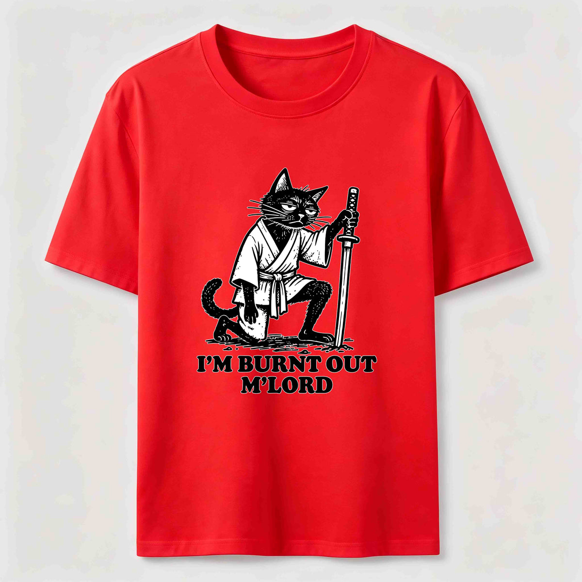 PetTaxClub Burnt Out Black Cat Classic T-Shirt