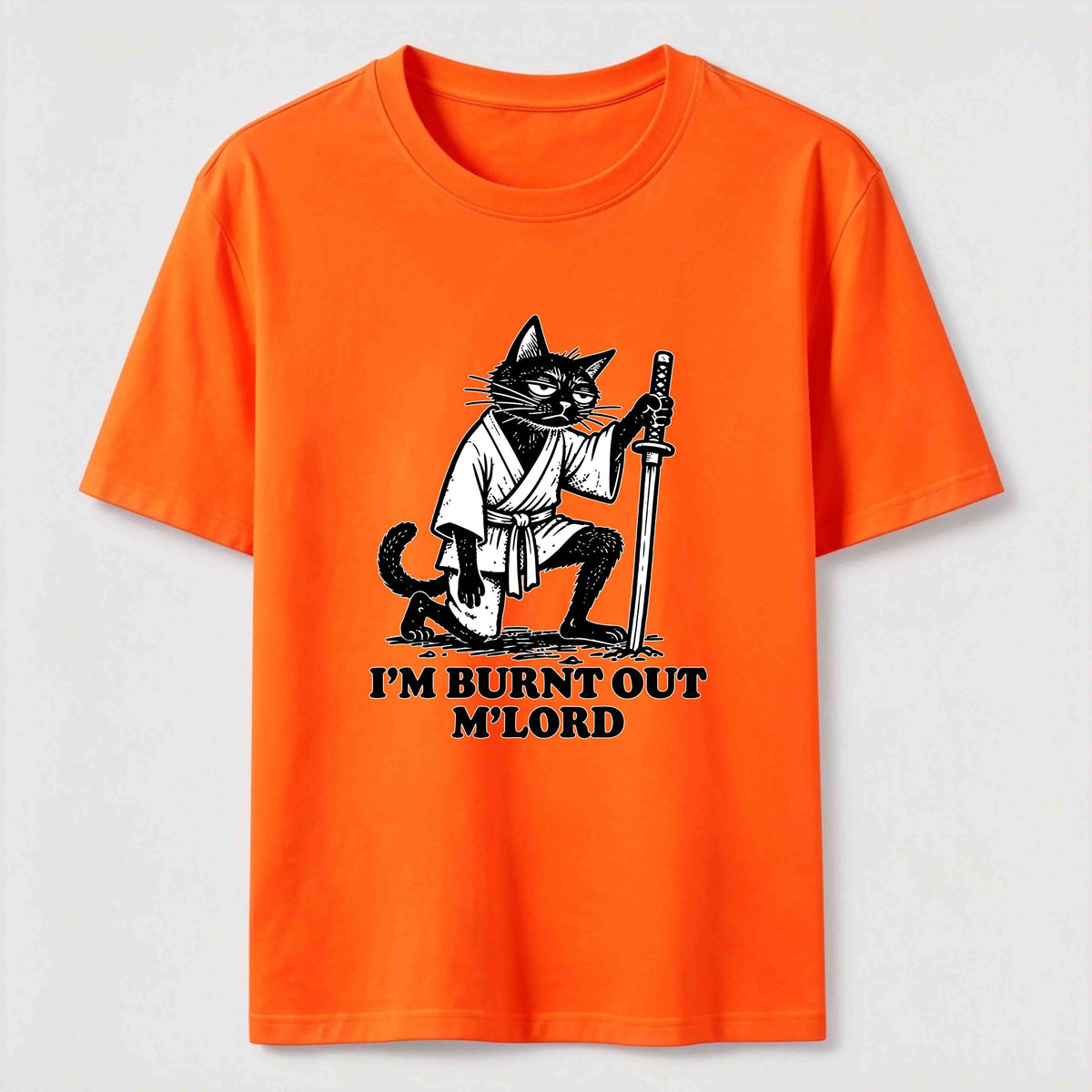 PetTaxClub Burnt Out Black Cat Classic T-Shirt
