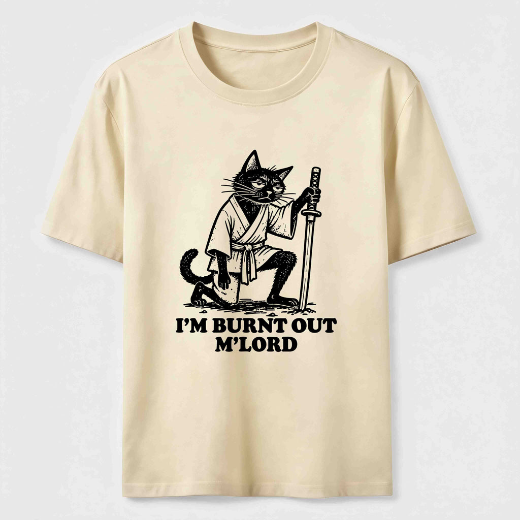 PetTaxClub Burnt Out Black Cat Classic T-Shirt