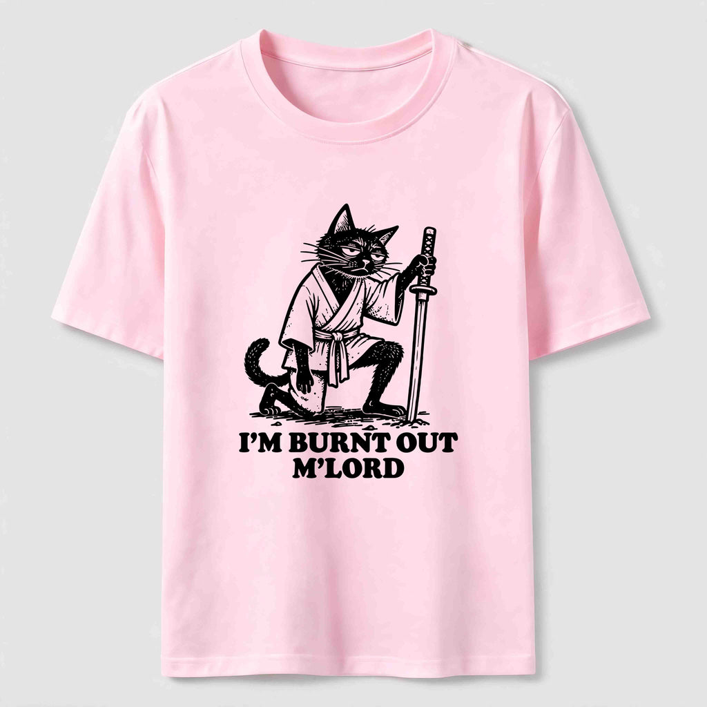 PetTaxClub Burnt Out Black Cat Classic T-Shirt