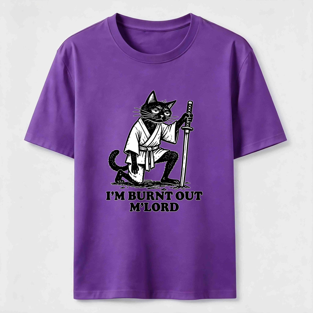 PetTaxClub Burnt Out Black Cat Classic T-Shirt