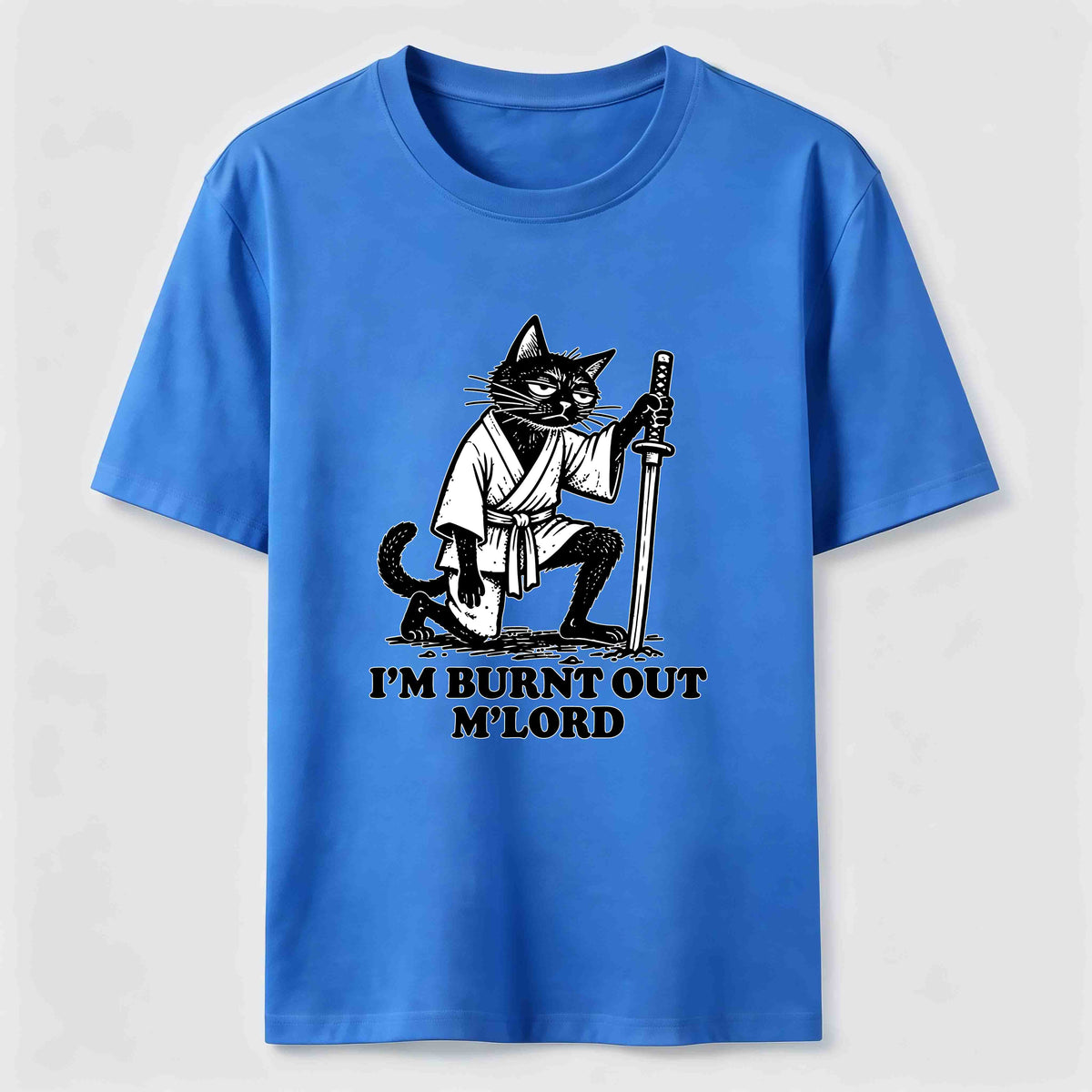 PetTaxClub Burnt Out Black Cat Classic T-Shirt