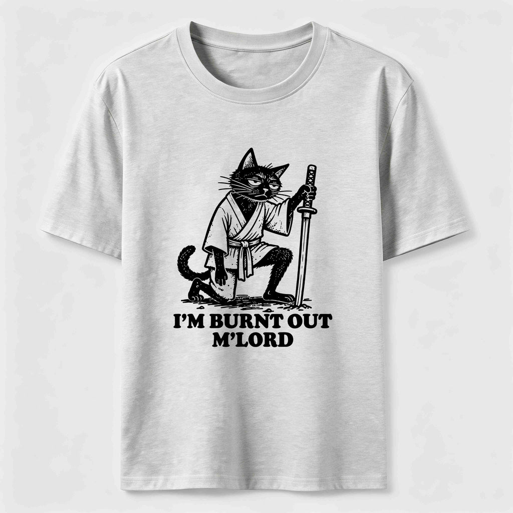 PetTaxClub Burnt Out Black Cat Classic T-Shirt
