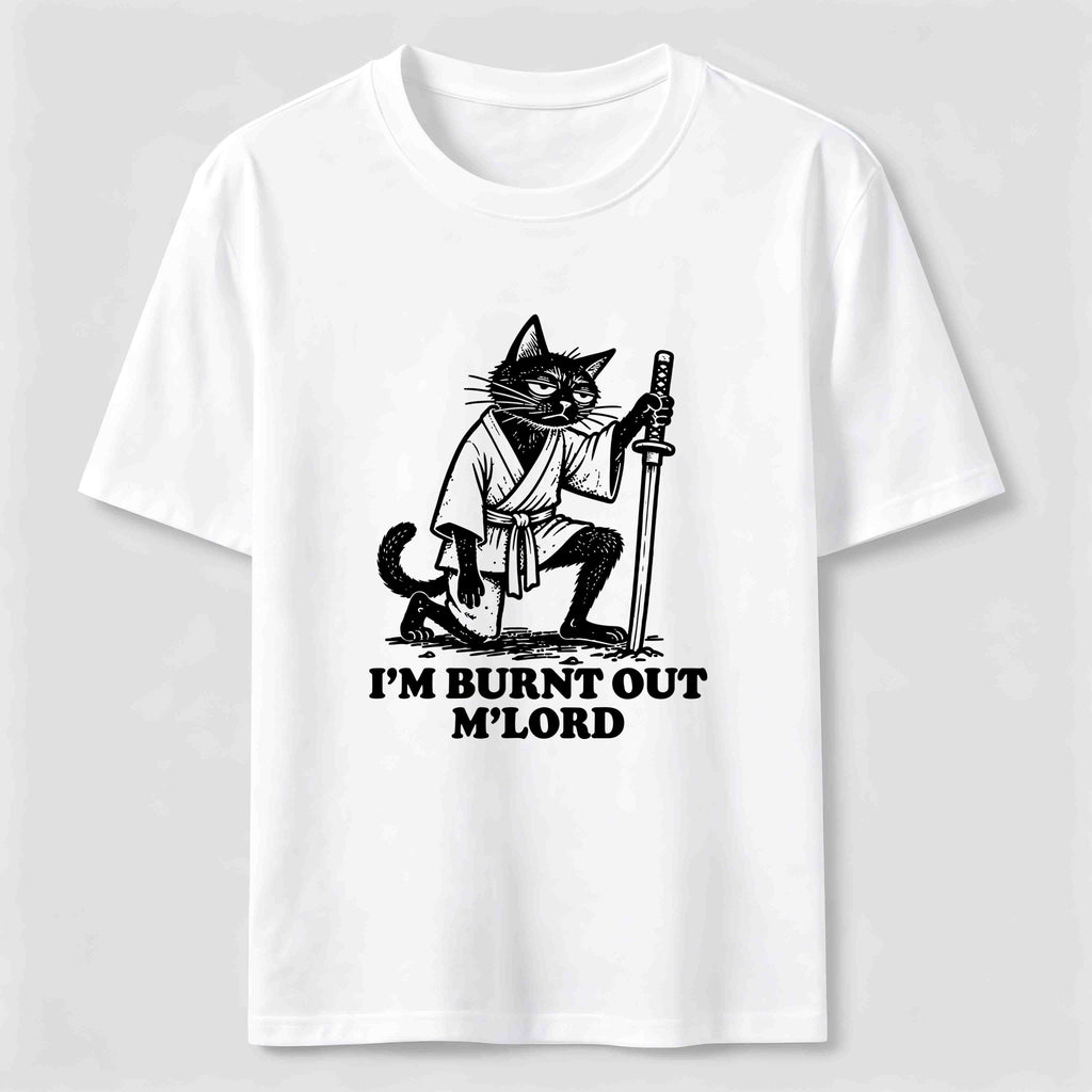 PetTaxClub Burnt Out Black Cat Classic T-Shirt