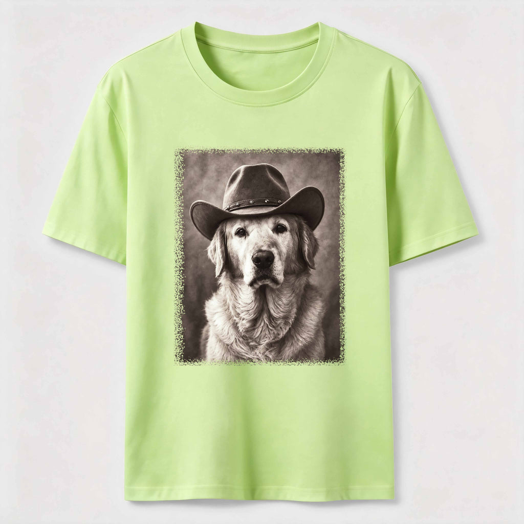 PetTaxClub Cowboy Golden Retriever Classic T-Shirt