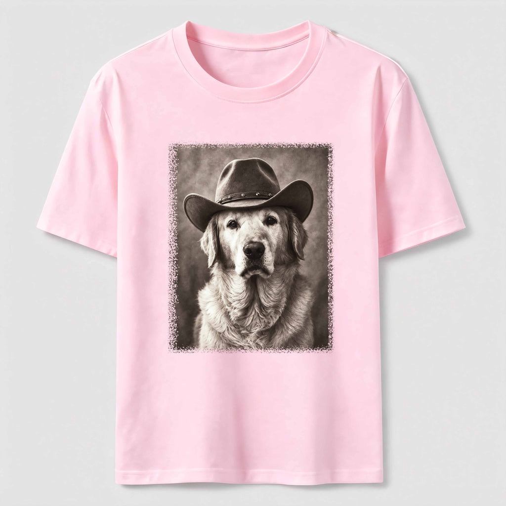 PetTaxClub Cowboy Golden Retriever Classic T-Shirt