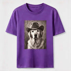PetTaxClub Cowboy Golden Retriever Classic T-Shirt