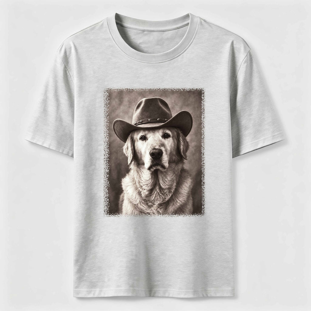 PetTaxClub Cowboy Golden Retriever Classic T-Shirt