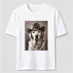 PetTaxClub Cowboy Golden Retriever Classic T-Shirt