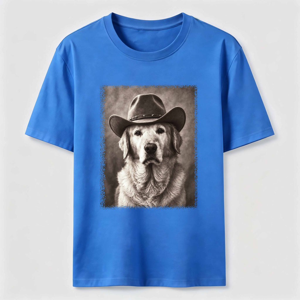 PetTaxClub Cowboy Golden Retriever Classic T-Shirt