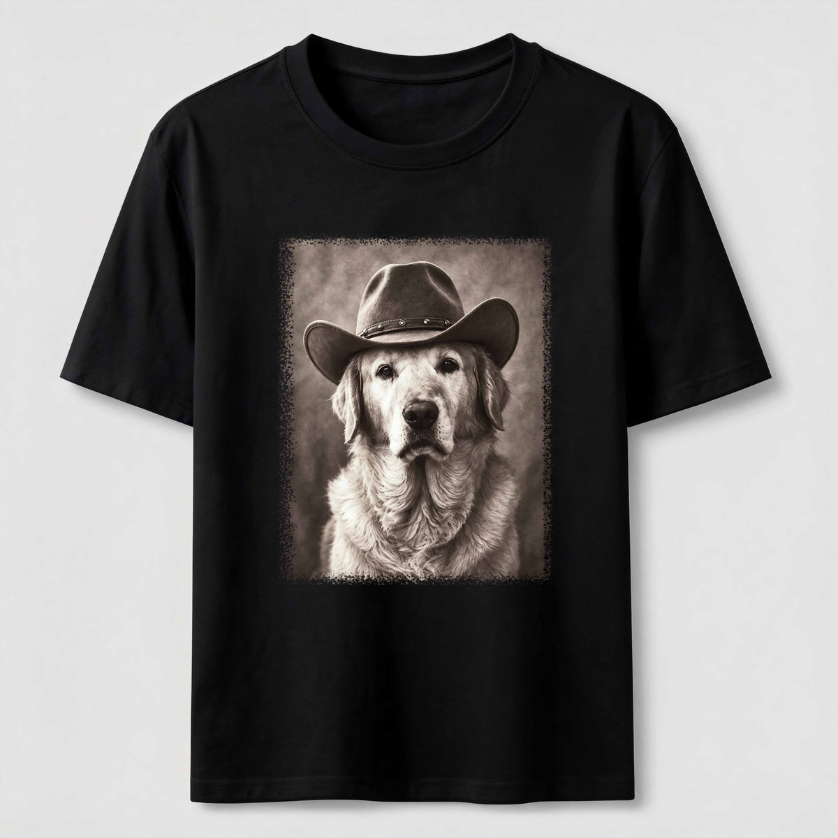 PetTaxClub Cowboy Golden Retriever Classic T-Shirt