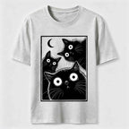 PetTaxClub Midnight Cat Crew Classic T-Shirt