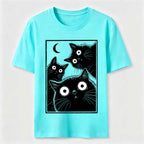 PetTaxClub Midnight Cat Crew Classic T-Shirt