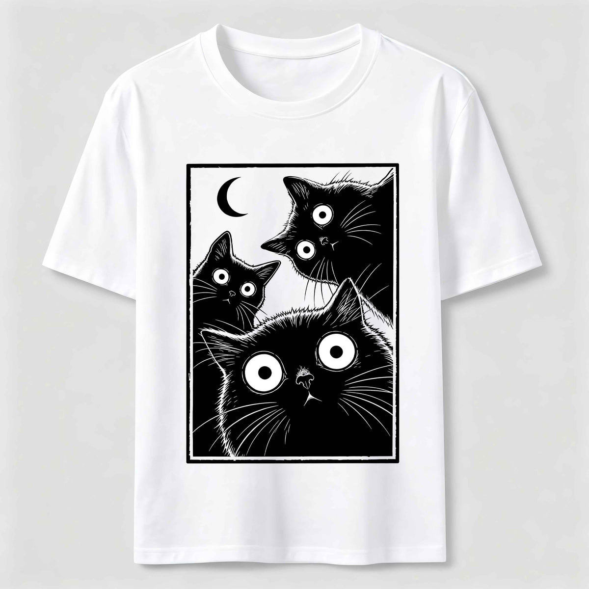PetTaxClub Midnight Cat Crew Classic T-Shirt