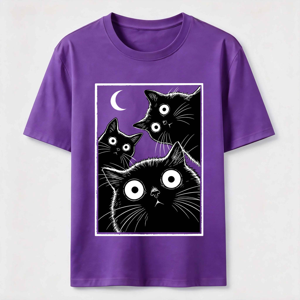 PetTaxClub Midnight Cat Crew Classic T-Shirt
