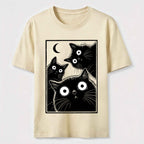 PetTaxClub Midnight Cat Crew Classic T-Shirt