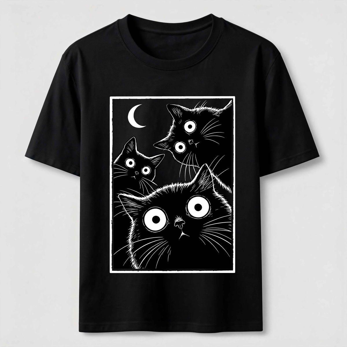 PetTaxClub Midnight Cat Crew Classic T-Shirt