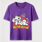 PetTaxClub Drop Dead Devil Dog Classic T-Shirt