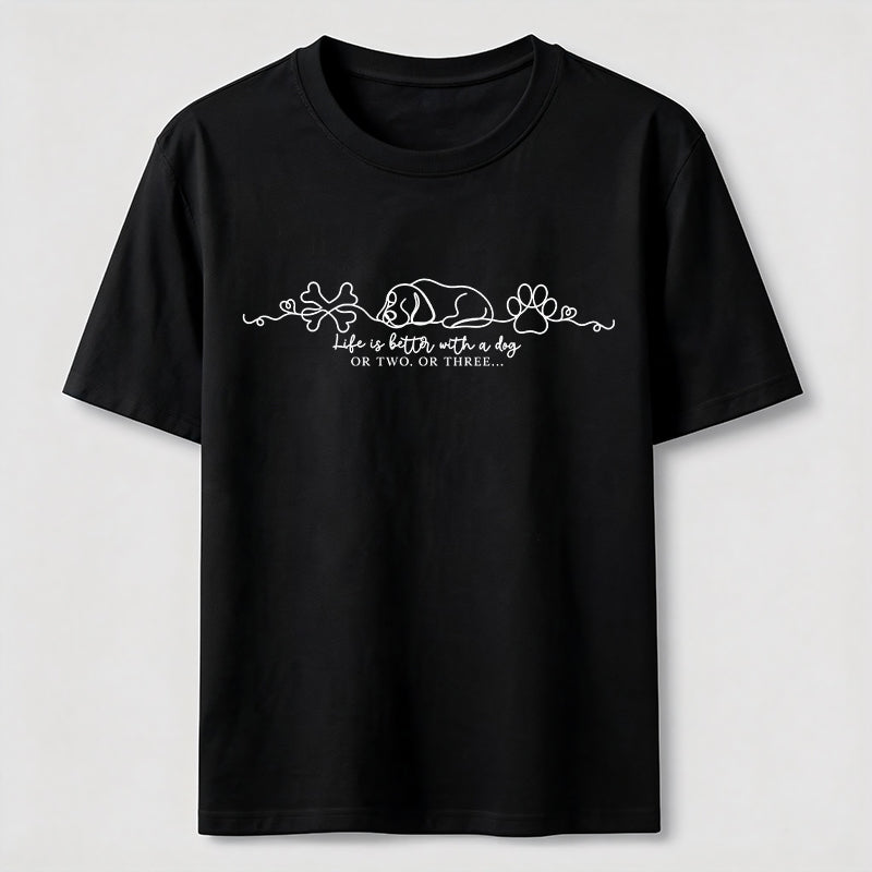 PetTaxClub Better With More Dogs Classic T-Shirt